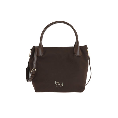 Borsa hobo piccola in pelle scamosciata Daisy